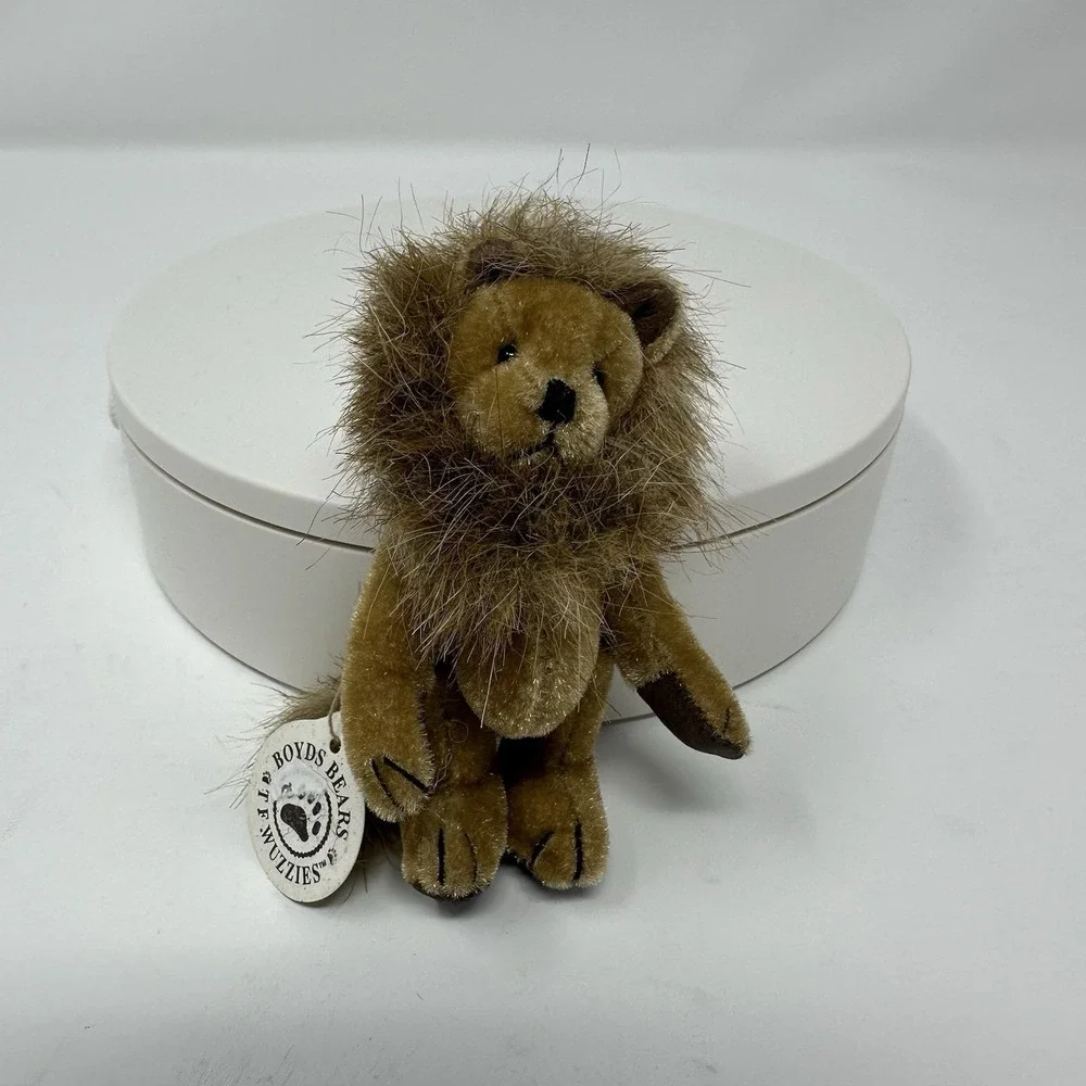 Boyd's Bears‎ Mini Lion Theo F. Wuzzie Plush 3